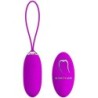 Pretty Love - Joanna Huevo Vibrador Control Remoto 12 Modos | Piumer Erotic