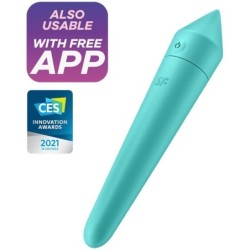 Satisfyer - Ultra Power Bullet 8 Bala Vibradora Turquesa | Piumer Erotic