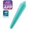 Satisfyer - Ultra Power Bullet 8 Bala Vibradora Turquesa | Piumer Erotic