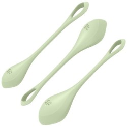 Satisfyer - Yoni Power 2 Kit De Entrenamiento Verde | Piumer Erotic