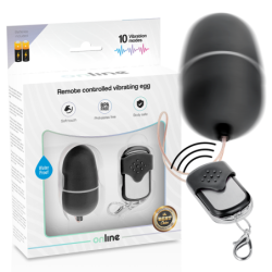 Huevo Vibrador Control Remoto M Negro de Online | Piumer Erotic