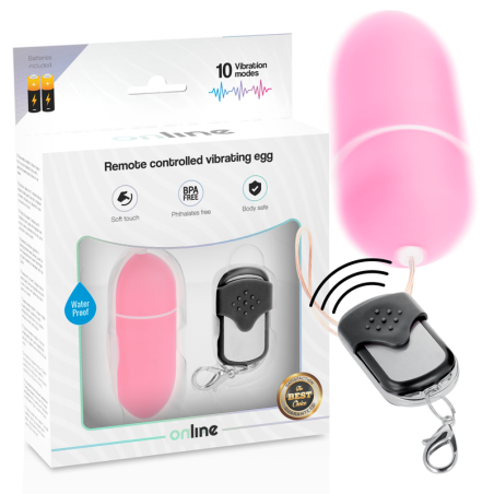 Huevo Vibrador Control Remoto L Rosa de Online | Piumer Erotic