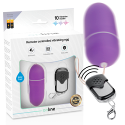 Huevo Vibrador Control Remoto L Lila de Online | Piumer Erotic