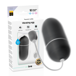 Huevo Vibrador Waterproof Negro de Online | Piumer Erotic