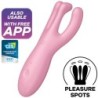 Satisfyer - Threesome 4 Vibrador App Rosa | Piumer Erotic