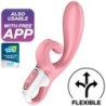 Satisfyer - Hug Me Vibrador Rabbit App Rosa | Piumer Erotic
