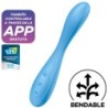 Satisfyer - G-Spot Flex 4+ Multi Vibrador App Azul | Piumer Erotic