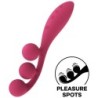 Satisfyer - Tri Ball 1 Multi Vibrador Rojo | Piumer Erotic