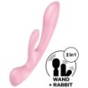Satisfyer - Triple Oh Vibrador Híbrido Rosa | Piumer Erotic