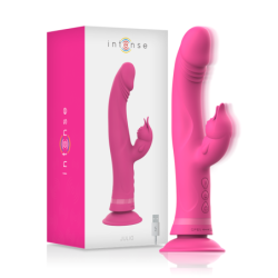 Intense - Julio Vibrador Rabbit Silicona Rosa | Piumer Erotic