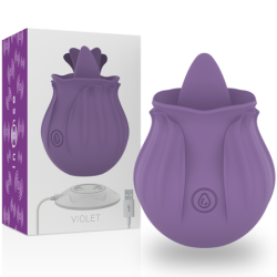 Intense - Violet Estimulador Lengua Base Magnética | Piumer Erotic