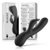 Jamie Vibrador Rabbit Efecto Wave de Black&Silver | Piumer Erotic