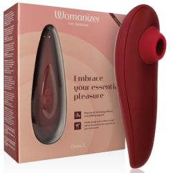 Classic 2 Estimulador De Clítoris Burdeos de Womanizer | Piumer Erotic