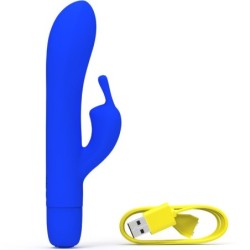 Bwild Bunny Infinite Classic Vibrador Recargable Silicona Azul de B Swish | Piumer Erotic
