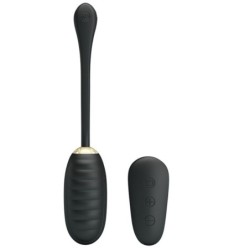 Pretty Love - Doreen Huevo Vibrador De Lujo Recargable Negro Control Remoto | Piumer Erotic