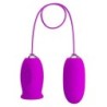Pretty Love - Daisy Huevo Dual Vibrador Recargable Morado | Piumer Erotic