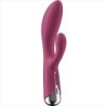 Satisfyer - Spinning Rabbit 1 Estimulacion Clitoris Y Punto G Rojo | Piumer Erotic