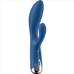 Satisfyer - Spinning Rabbit 1 Estimulacion Clitoris Y Punto G Azul | Piumer Erotic
