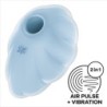 Satisfyer - Cloud Dancer Azul Vibrador Air Pulse | Piumer Erotic