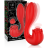 Selena Estimulador Vibrating + Tapping Rojo de Mia | Piumer Erotic