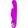 Pretty Love - Lamar Vibrador Rabbit & Punto G Violeta | Piumer Erotic