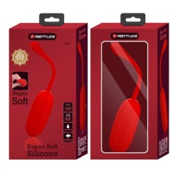 Pretty Love - Julius Huevo Vibrador Impermeble & Recargable Rojo | Piumer Erotic