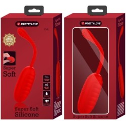 Pretty Love - Kirk Huevo Vibrador Recargable Rojo | Piumer Erotic