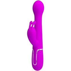Pretty Love - Dejon Vibrador Rabbit 3 En 1 Multifunción Violeta | Piumer Erotic