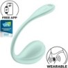 Satisfyer - Smooth Petal Estimulador Punto G Verde Agua App Gratuita | Piumer Erotic