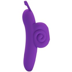 Snail Poderoso Estimulador De Dedo Morado de Pretty Love | Piumer Erotic