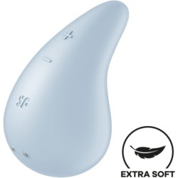 Satisfyer - Dew Drop Vibrador Lay-On Azul | Piumer Erotic