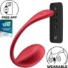 Satisfyer - Shiny Petal Estimulador Punto G Control Remoto Rojo App Gratuita | Piumer Erotic
