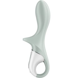 Satisfyer - Air Pump Booty 3 Vibrador Anal Inflable Verde Gris | Piumer Erotic