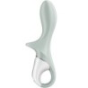 Satisfyer - Air Pump Booty 3 Vibrador Anal Inflable Verde Gris | Piumer Erotic
