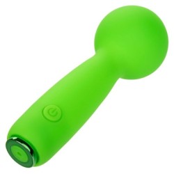 Neon Vibes The Bubbly Vibe Mini Masajeador 10 Vibraciones Verde de Calexotics | Piumer Erotic