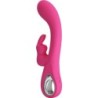 Pretty Love - Novak Vibrador Rabbit 12 Vibraciones Rosa | Piumer Erotic