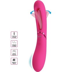 Lexie Vibrador Punto G 7 Vibraciones Rosa de Romance | Piumer Erotic