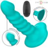 Intense - Buffy Vibrador Talla S Diseño En Espiral 10 Vibraciones Azul Control Remoto | Piumer Erotic