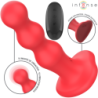 Intense - Cody Vibrador Con Ventosa Rojo Control Remoto | Piumer Erotic
