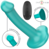 Intense - Katie Vibrador Con Ventosa 10 Vibraciones Azul Oscuro Control Remoto | Piumer Erotic