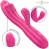 Intense - Ivy Vibrador Flexible 10 Vibraciones Con Lengua Estimuladora Rosa | Piumer Erotic