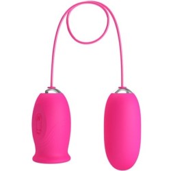 Daisy Huevo Vibrador + Lengua Estimuladora De Clítoris Rosa de Pretty Love | Piumer Erotic