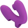 Athena Vibrador De Dedo Con Estimulador Clítoris Morado de Pretty Love | Piumer Erotic