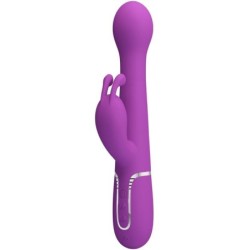 Dejon Vibrador Rabbit Multifunción 3 En 1 Morado de Pretty Love | Piumer Erotic