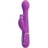 Dejon Vibrador Rabbit Multifunción 3 En 1 Morado de Pretty Love | Piumer Erotic