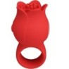 Jae Vibrador De Dedo Forma De Rosa 10 Vibraciones Rojo de Pretty Love | Piumer Erotic