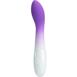 Bishop Vibrador Punto G 30 Vibraciones Morado de Pretty Love | Piumer Erotic