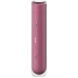 Satisfyer - First Kiss Estimulador Clítoris Por Ondas Granate | Piumer Erotic