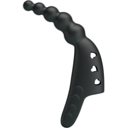 Jordin Vibrador De Dedo 10 Vibraciones Negro de Pretty Love | Piumer Erotic
