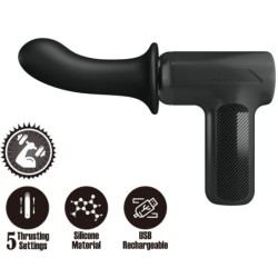 Pretty Love - Dj Doctor Masajeador 5 Configuraciones Negro | Piumer Erotic